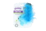 Șoricel de joacă cu catnip și pene, 14 cm – Pawise Cat Toy Wool Mouse - imagine 4