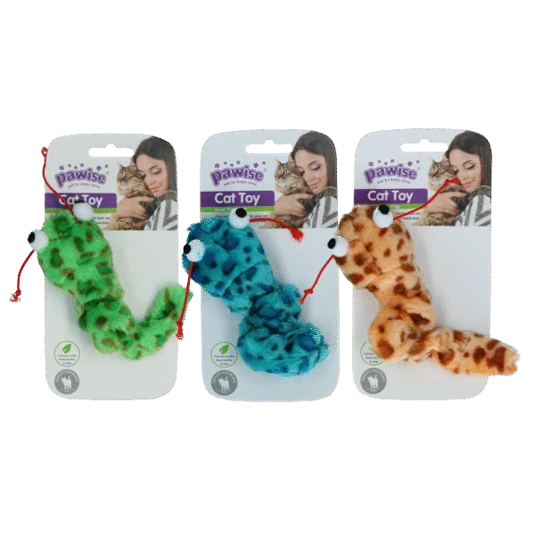 Jucărie interactivă pentru pisici cu coadă extensibilă cu vibrații și catnip, 16 cm – Pawise Interactive Cat Toy