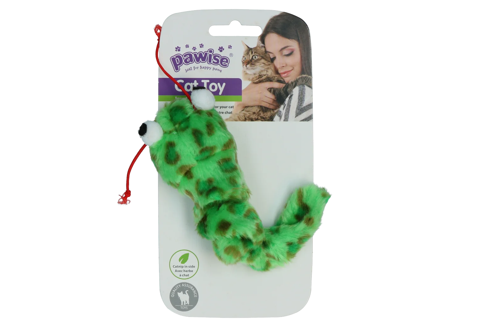 Jucărie interactivă pentru pisici cu coadă extensibilă cu vibrații și catnip, 16 cm – Pawise Interactive Cat Toy - imagine 2