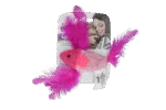 Pește jucărie pentru pisici cu catnip și pene – Pawise 100% Catnip Toy Vis - imagine 2