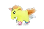 Jucărie de pluș pentru pisici cu iarba mâței și pene, 12 x 8 cm – Pawise meow meow life Unicorn - imagine 5