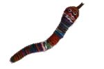Șarpe tricotat de jucărie cu iarba mâței și piuitoare, 23 cm – Pawise Wool-Wool life Slang - imagine 5