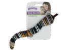 Șarpe tricotat de jucărie cu iarba mâței și piuitoare, 23 cm – Pawise Wool-Wool life Slang - imagine 2