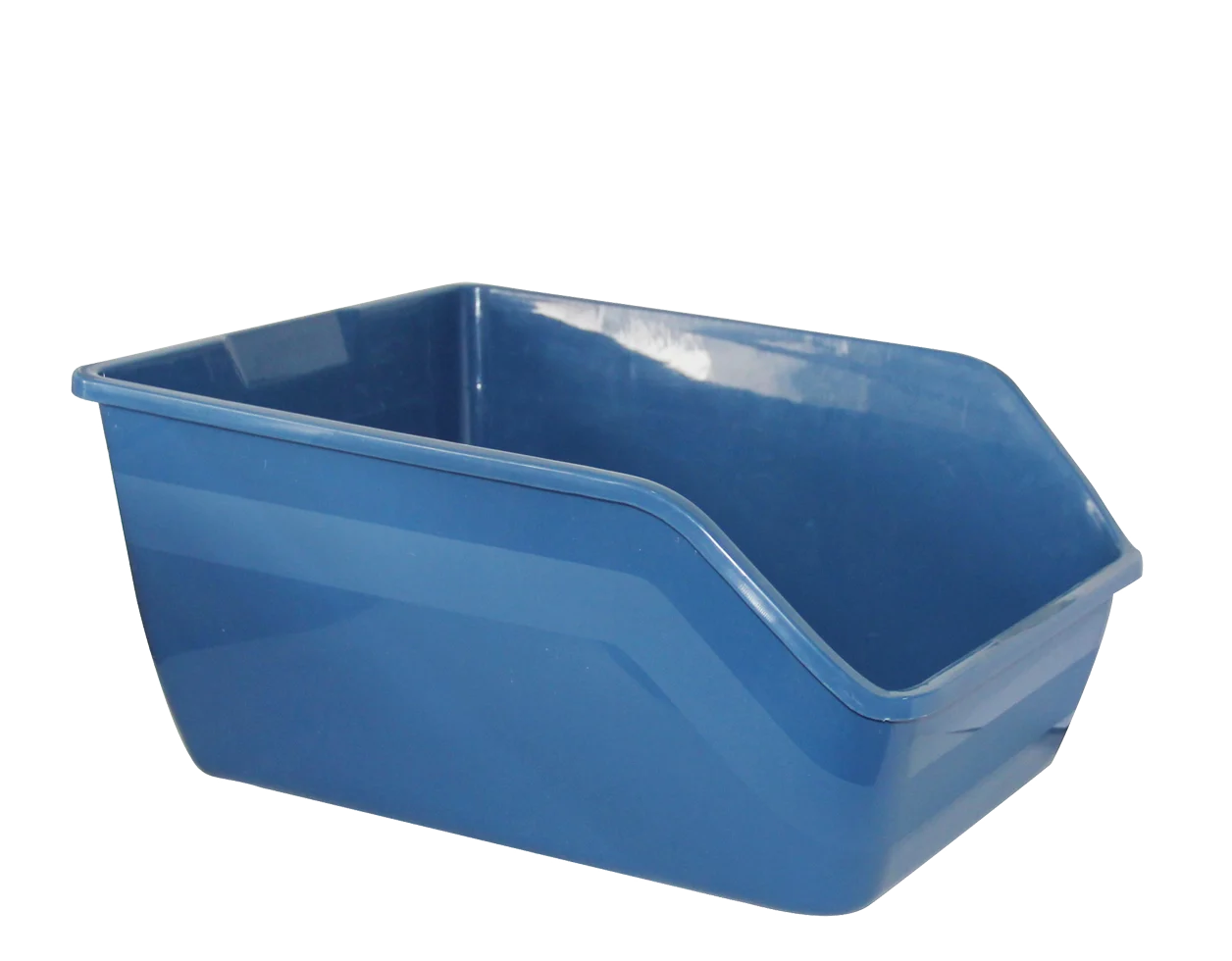 Litieră cu margini înalte S, 47 x 38 x 21 cm – Pawise High-back Litter pan S - imagine 1
