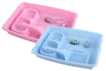 Set pentru pisoi, cu litieră și bol pentru hrană, roz – Pawise Kitten Starter Set - imagine 2