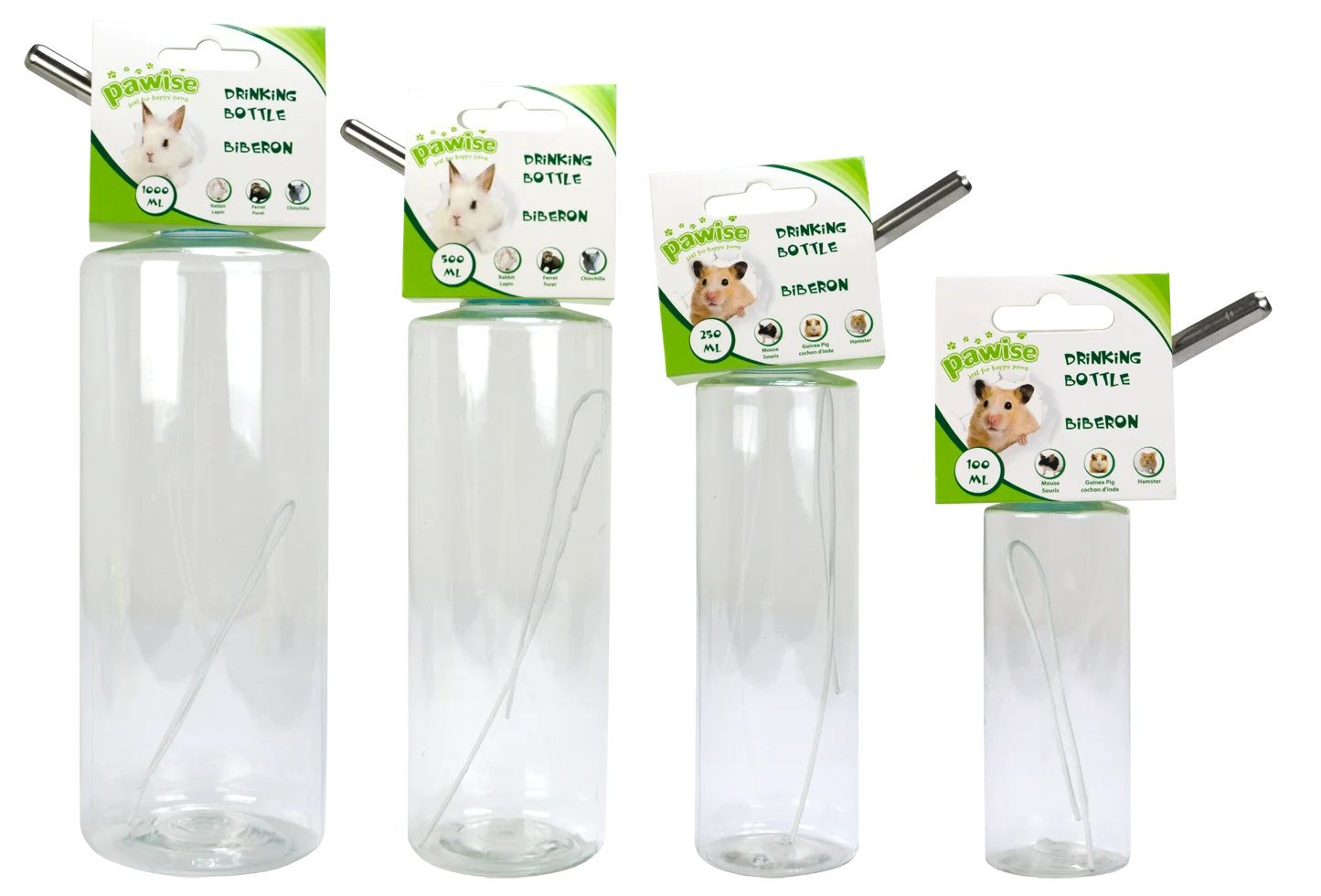 Adăpătoare pentru iepuri, 500 ml – Pawise Drink Bottle L - imagine 3
