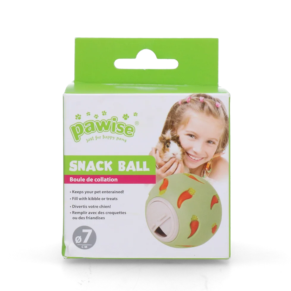 Minge pentru gustări pentru animale mici, ø 7 cm – Pawise Snack Ball - imagine 1