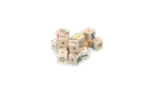 Blocuri din lemn de ros, 18 bucăți – Pawise Play Time Small Pet Speelblokken - imagine 2