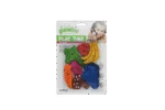 Jucărie de ros din lemn, 18 bucăți – Pawise Play Time Small Pet Fruit & Veggie mix