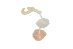 Piatră de lins din sare de Himalaya cu șnur – Pawise Himalayan Salt On A Rope