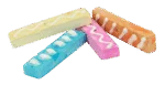 Gustare pentru rozătoare, pentru iepuri și porcușori de Guineea, 6 cm – Pawise Play & Chew Mineral Candy - imagine 2