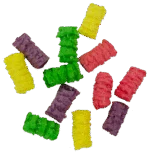 Jucărie de ros pentru iepuri și porcușori de Guineea, 4 x 2,5 cm – Pawise Play & Chew Pops S - imagine 4