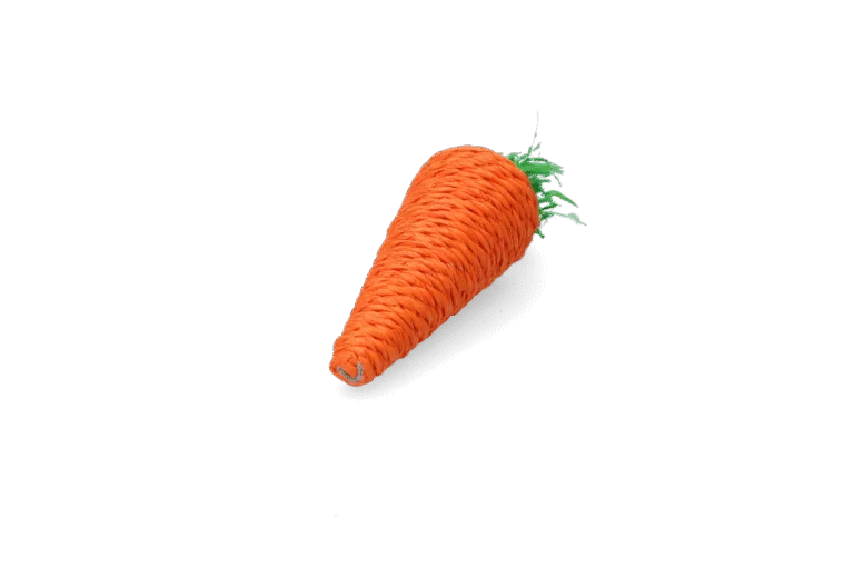 Jucărie de ros pentru iepuri și rozătoare, colorată – Pawise Play & Chew Carrot