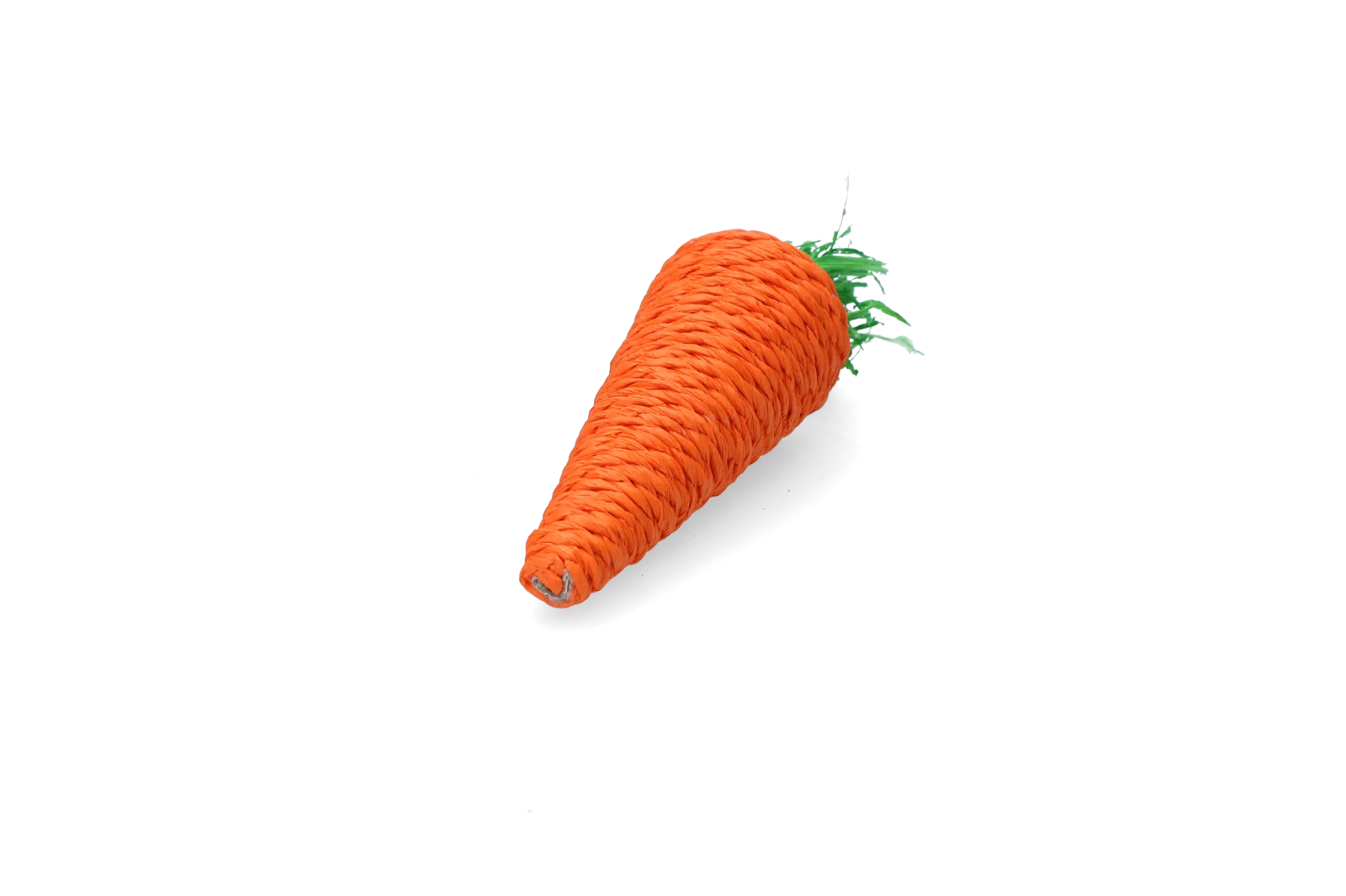Jucărie de ros pentru iepuri și rozătoare, colorată – Pawise Play & Chew Carrot - imagine 1