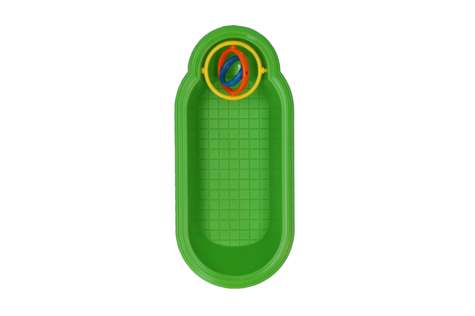 Cădiță pentru păsări cu jucărie, 17 cm, culori assorti – Pawise Funny Bath - imagine 3