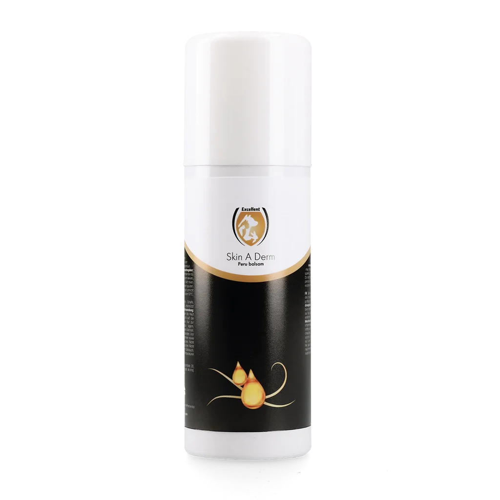Spray pentru piele cu balsam de Peru pentru cai, 200 ml – Excellent Horse Skin A Derm - imagine 1