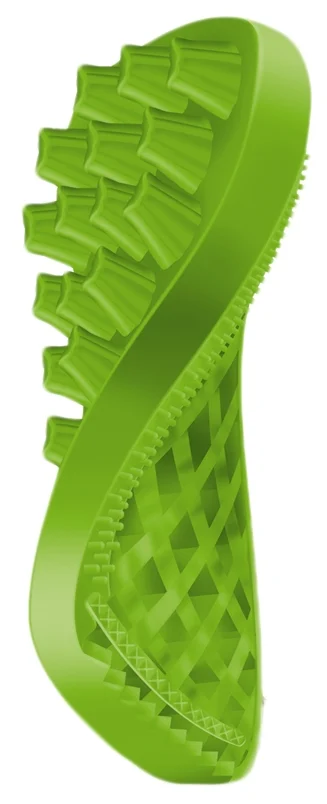 Perie din silicon pentru pisici cu păr lung, verde – Pet + Me Cat Hair Brush - imagine 2