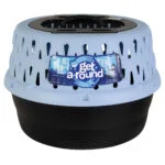 Cușcă rotundă de transport pentru pisici, cu deschidere în partea de sus, albastră – Petmate Get-A-Round Kennel