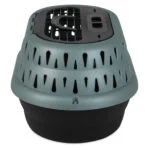 Cușcă de transport pentru pisici, cu deschidere în partea de sus, verde, 48,3 x 31,8 x 27,4 cm – Petmate Top Load Cat Kennel - imagine 4
