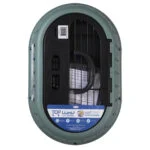 Cușcă de transport pentru pisici, cu deschidere în partea de sus, verde, 48,3 x 31,8 x 27,4 cm – Petmate Top Load Cat Kennel - imagine 5