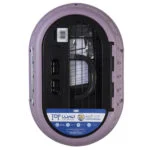 Cușcă de transport pentru pisici cu deschidere superioară, mov, 48,3 x 31,8 x 27,4 cm – Petmate Top Load Cat Kennel - imagine 5
