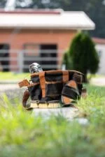 Geantă de toaletaj cu 6 buzunare exterioare și curea de umăr detașabilă, neagră, 28 x 20 x 22 cm – Covalliero Grooming Bag - imagine 2