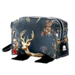 Suport textil pentru pungi de excremente, cu fermoar – PoopyGo Eco Bag Edelhert - imagine 2