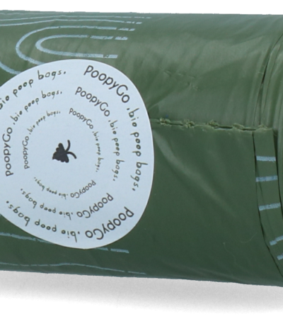 Săculețe biodegradabile pentru excremente de câine, cu parfum de lavandă, 1 rolă – PoopyGo Eco friendly single roll