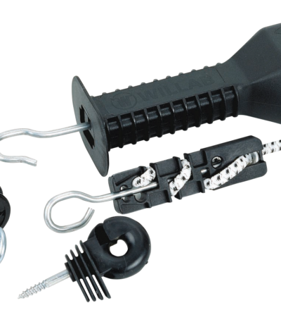 Set de mâner de poartă cu elastic și ancoră pentru mânerul de poartă, 4,5 m – ZoneGuard