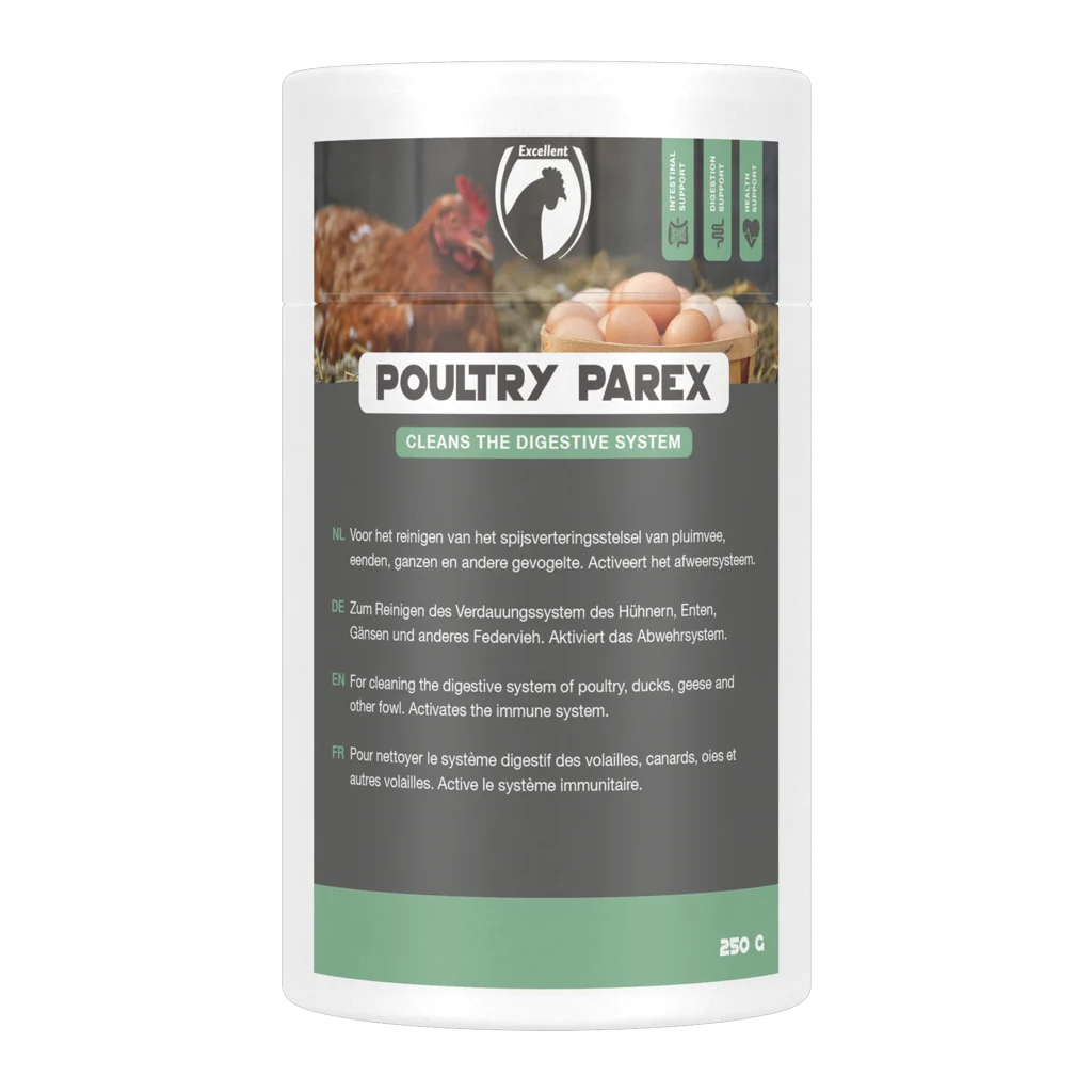 Supliment cu plante pentru păsări de curte, formă de pelete 250 g – Excellent Poultry Parex - imagine 1