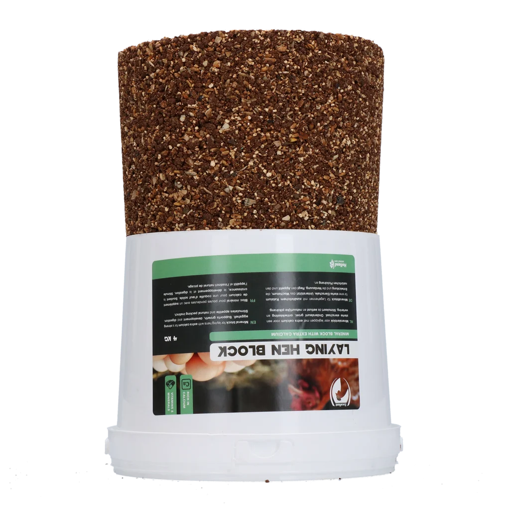 Bloc de ciugulit pentru găini ouătoare, cu calciu, 4 kg – Excellent - imagine 2