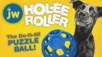 Minge din cauciuc natural pentru câini, pentru recompense, 19 cm, culori asortate – JW Hol-ee Roller - imagine 2
