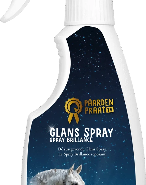 Spray lucios pentru coama și coada cailor, pentru descurcare, 250 ml – Paardenpraat TV Glans Spray