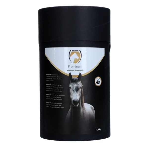 Supliment de vitamine pentru cai, cu minerale și biotină, 2,5 kg – Excellent Horse Prominent