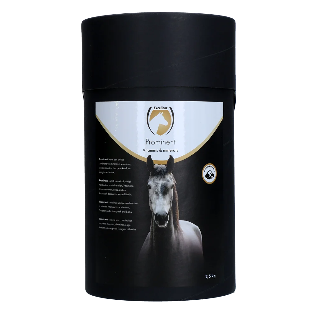 Supliment de vitamine pentru cai, cu minerale și biotină, 2,5 kg – Excellent Horse Prominent - imagine 1