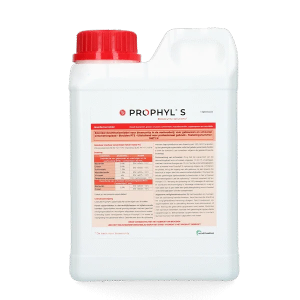 Dezinfectant pentru adăposturi de animale 1 l – Huvepharma Prophyl S