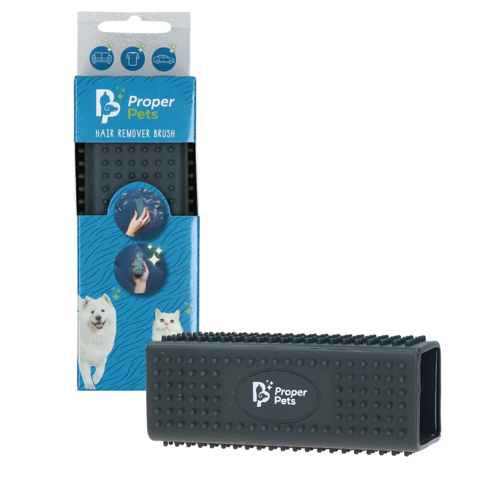 Perie pentru îndepărtarea părului de pe canapele și covoare, 4 x 12 x 4 cm – Proper Pets - imagine 1