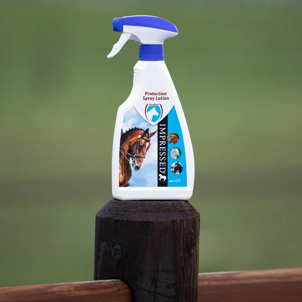 Spray pentru neutralizarea mirosurilor la cai, cu uleiuri esențiale, 500 ml – Excellent Horse Protection Spray Lotion - imagine 2