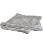 Pătură pentru câini din micropluș, gri, 65 x 95 cm – Relaxopet Cosy Multi-Plaid Original - imagine 2