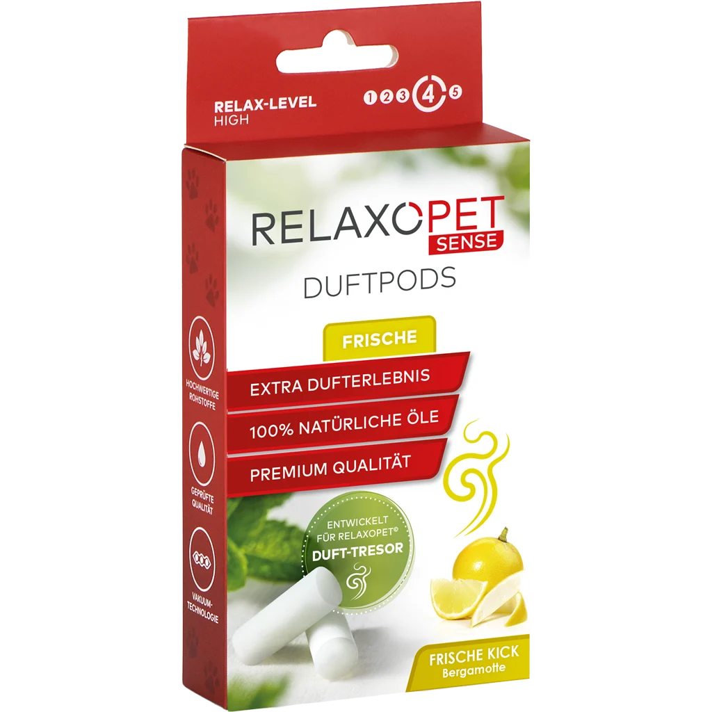 Capsule parfumate cu ulei de bergamotă pentru jucării – Relaxopet Sense Scent-Pods Relax Calming Bergamot - imagine 1