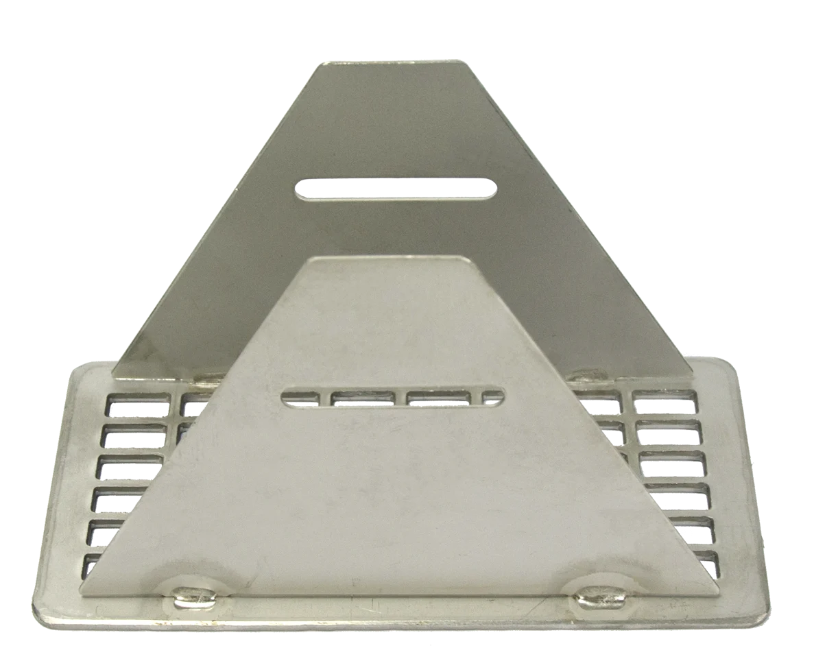 Grilă de renovare din oțel inoxidabil pentru ventilarea spațiului de sub podea, 5 x 10,5 cm – Renofix - imagine 2