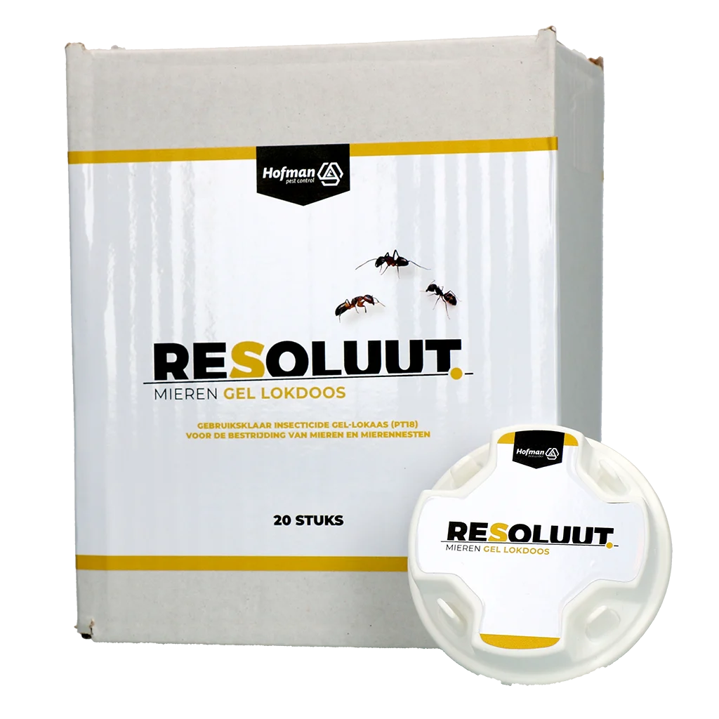 Capcană cu gel pentru furnica neagră de grădină, 20 de bucăți – Capcană cu gel pentru furnici Resoluut - imagine 1