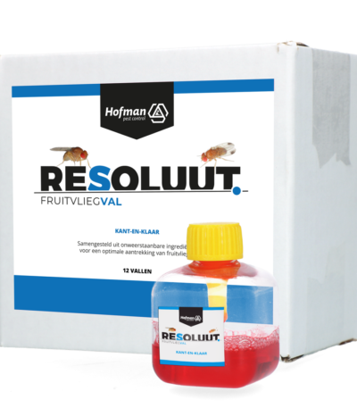 Capcane pentru musculițe de oțet pentru interior, 12 bucăți, 20 ml per capcană – Resoluut