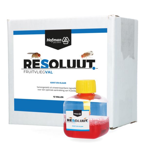 Capcane pentru musculițe de oțet pentru interior, 12 bucăți, 20 ml per capcană – Resoluut