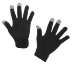 Mănușă de echitație Magic Touch Neagră cu aderență, mărime unică - imagine 4