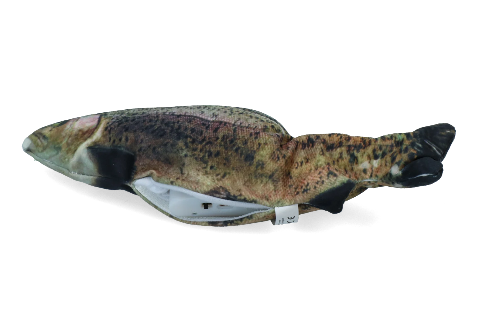 Pește de jucărie în mișcare, păstrăv, cu madnip, 30 cm – Robocat Fish - imagine 3