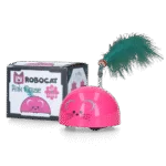 Șoricel de jucărie cu senzor de mișcare și madnip, roz – Robocat Mouse