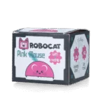 Șoricel de jucărie cu senzor de mișcare și madnip, roz – Robocat Mouse - imagine 3