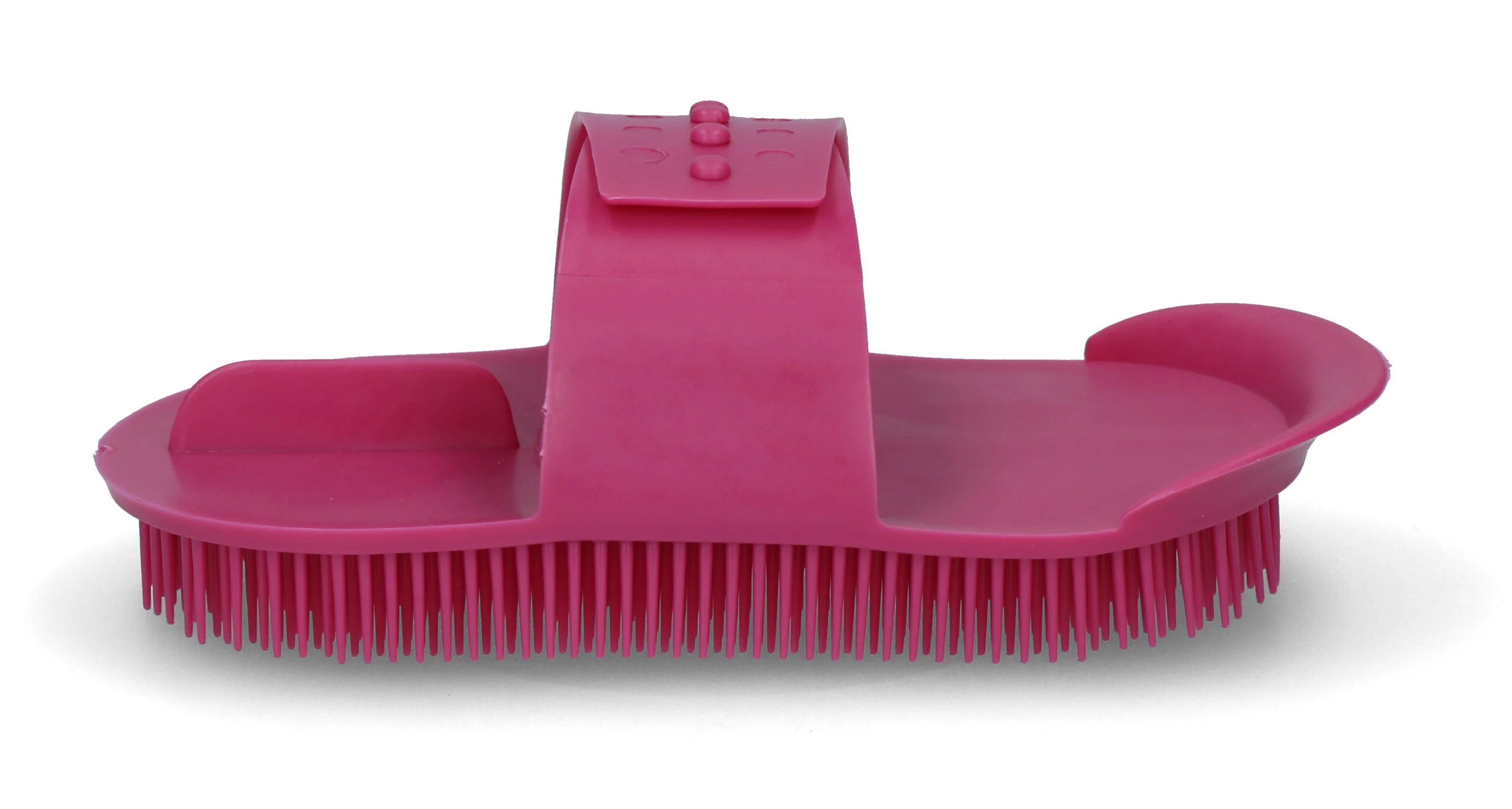 Țesală din plastic flexibil, 180 x 90 mm, roz – Vplast Original - imagine 2