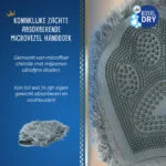 Mănușă de periat pentru câini din microfibră, 24 x 18 cm – Royal Dry - imagine 3